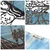 Sogno Forestale -3 BlueBlack Decorative Wooden Wall Accessory