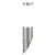 RABALUX Spoljno zidno svetlo Inox torch hrom