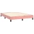 Greatstore Box spring postelja z vzmetnico roza 140x190 cm žamet