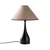 Opviq Stona lampa Luna-15266, 50x50x68 cm, IP20, Crno-smeđa