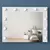 Hanah Home Ogledalo Belo