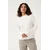 Kaffe Bluza Debra naravno bela