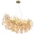 Globo 64138H3G - Luster na sajli QUEENA 10xE14/40W/230V zlatna