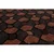Preproga MOCCA 80x150 cm rjava/rdeča