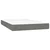 vidaXL Box spring postelja z vzmetnico temno siva 120x200 cm blago