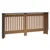 Pokrivač radijatora 2 pcs Crna 172 x 19 x 81,5 cm