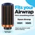 Čvrsta gladilna krtača za Dyson Airwrap HS01, HS05, Prussian Blue / Rich Copper
