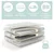 Temno siva boxspring postelja s prostorom za shranjevanje in brez vzglavja 160x200 cm Juniper – Maison de Reve