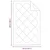 Vidaxl Odeja Bela 220 x 135 x 4 cm Poliester