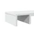 Stalak za monitor podesivi bijeli 60 x 24 x 10,5 cm drveni
