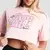 GymBeam Women‘s GymBabe Shirt Cherrybloom