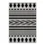 Conceptum Hypnose Tepih CG_32, Pravougaoni, 180 x 280 cm, Crno-beli