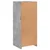 Komoda s LED svjetlima siva boja betona 41x37x100 cm