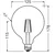 LED sijalica GLOBE CLASSIC FILAMENT G125 E27/4W/230V 2700K - Ledvance