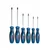 Bosch KOMPLET IZVIJAČEV TORX, 6 DELOV.
