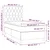 Vidaxl Box spring postelja z vzmetnico temno siva 80x200 cm blago