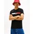 Tommy Jeans Majica rdeča/črna/bela