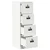 Kabinet za datoteke s ladicama 2 pcs Bijelo 44 x 50 x 139 cm