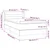 Vidaxl Box spring postelja z vzmetnico temno rjava 80x200 cm blago