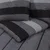 Set posteljine za poplun tamnosivi 140 x 200 cm pamučni