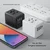 Potovalni adapter Techsuit HHT904-B3 EU/UK/AUS/US, 3x USB + 1x USB-C, PD 30W - črn