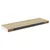 Plutajuće zidne police 2 kom hrast i bijele 80x23,5x3,8 cm MDF