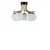 Conceptum Hypnose Luster Roma, 32cm, 50 cm, E27 , Beli