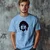 Camiseta Majica sa štampanim printom Cam 463, Muška, Cijan