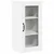 Zidni stakleni ormarić PORTO 2 pcs Bijelo 40 x 31 x 80 cm