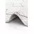 Conceptum Hypnose Tepih Bukle 1407, 100x200 cm, Beli