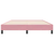 Box Spring krevet bez madracem ružičasti 140x220 cm baršun
