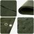 Cerada s rupama Zelena 8 x 8 m 260 gsm PE