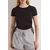 Trendyol Milla ženska majica model Thmss26Ts00003, crna