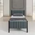 Hanah Home Ram za krevet Lotus, 90x190 cm,Antracit