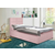 Boxspring postelja Lena - 90x200 cm