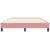 Vidaxl Box spring postelja brez vzmetnico roza 140x210 cm žamet