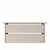 Hanah Home BA139 modul sa fiokama za ormar 86,2 × 39,8 × 50 cm, sandstone