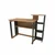 Hanah Home radni sto Saye, 106 cm, atlantski bor / antracit