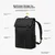 Level8 Unisex ranac za laptop, 15.6, Crni