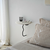 HANAH HOME Zidna polica Leo Black White