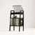 Hanah Home stalak za gramofon CPT4832-50, 50 cm, crni