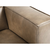 Svetlo rjava usnjena kotna zofa (levi kot) Madame - Windsor & Co Sofas