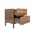 Hanah Home Noćni ormarić Kmd-1720-Oo-1, 55x59x44 cm, Orah