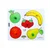 Just Jigsaws 150 Peel and Slice Crops 1 - 6 kosov Lesena deska Puzzle