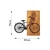 WALLXPERT Dekorativni drveni zidni dodatak Historical Floral Bike M 377