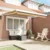 Povlačivi tende Šareni 300 x 250 cm Platno i Aluminij