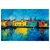 Slika barvito mesto ob reki - 90x60