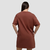 GymBeam Women‘s Agile T-shirt Dress Root