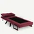 Atelier del Sofa Sando Single Fotelja na razvlačenje, Bordo