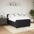Vidaxl Box spring postelja z vzmetnico črna 140x200 cm žamet